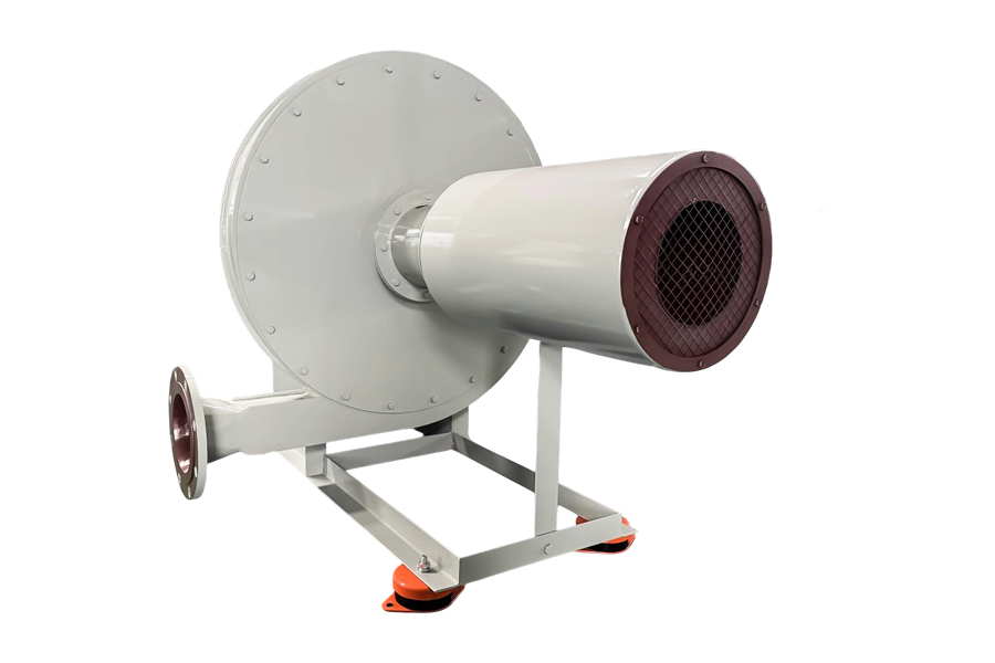 Przemysł metalurgiczny - wentylator spalinowy pieca do wytapiania