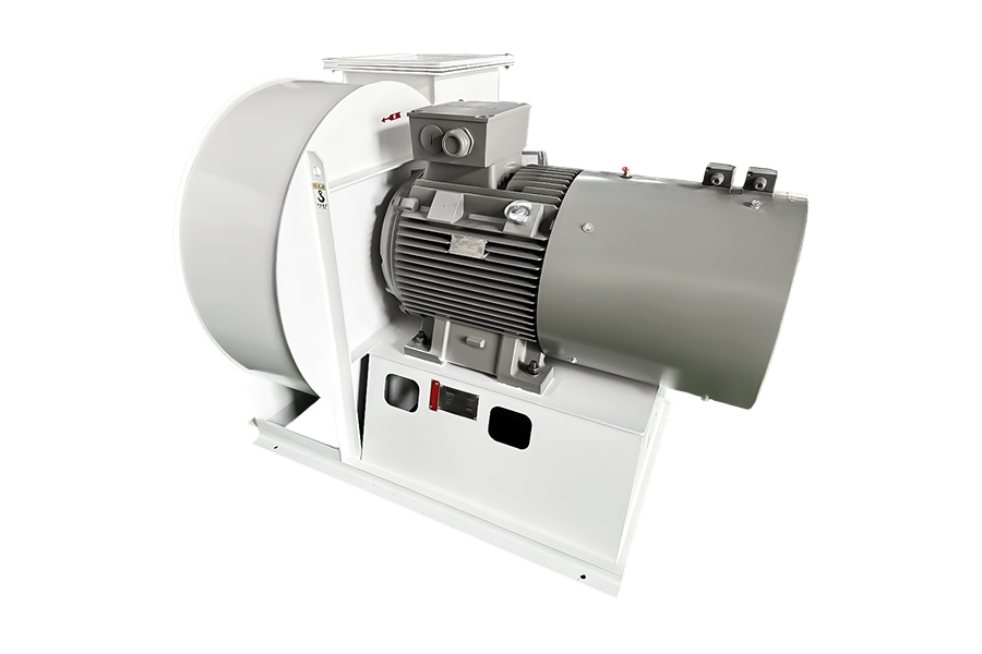 Przemysł metalurgiczny - wentylator chłodzący piec prażalniczy