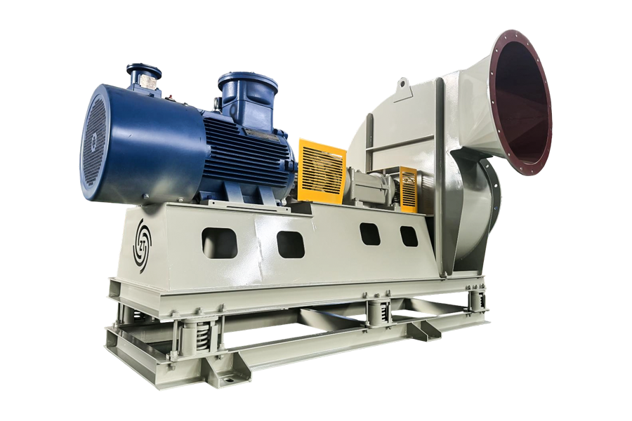 Przemysł ochrony środowiska - Wentylator dostarczający tlen do układu oczyszczania gazów spalinowych