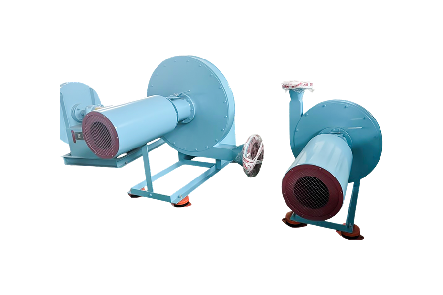 Przemysł ochrony środowiska - System oczyszczania gazów spalinowych Wentylator wspomagany spalaniem