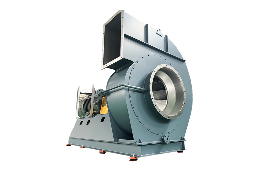 Przemysł ochrony środowiska - Układ oczyszczania gazów spalinowych Wentylator wyciągowy